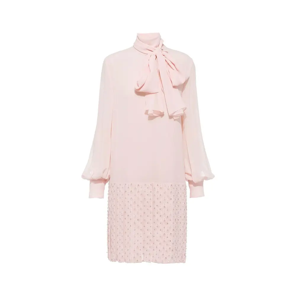 MIU MIU Платье с длинными рукавами SS22 женское розовое
MIU MIU Платье с длинными рукавами SS22 женское розовое