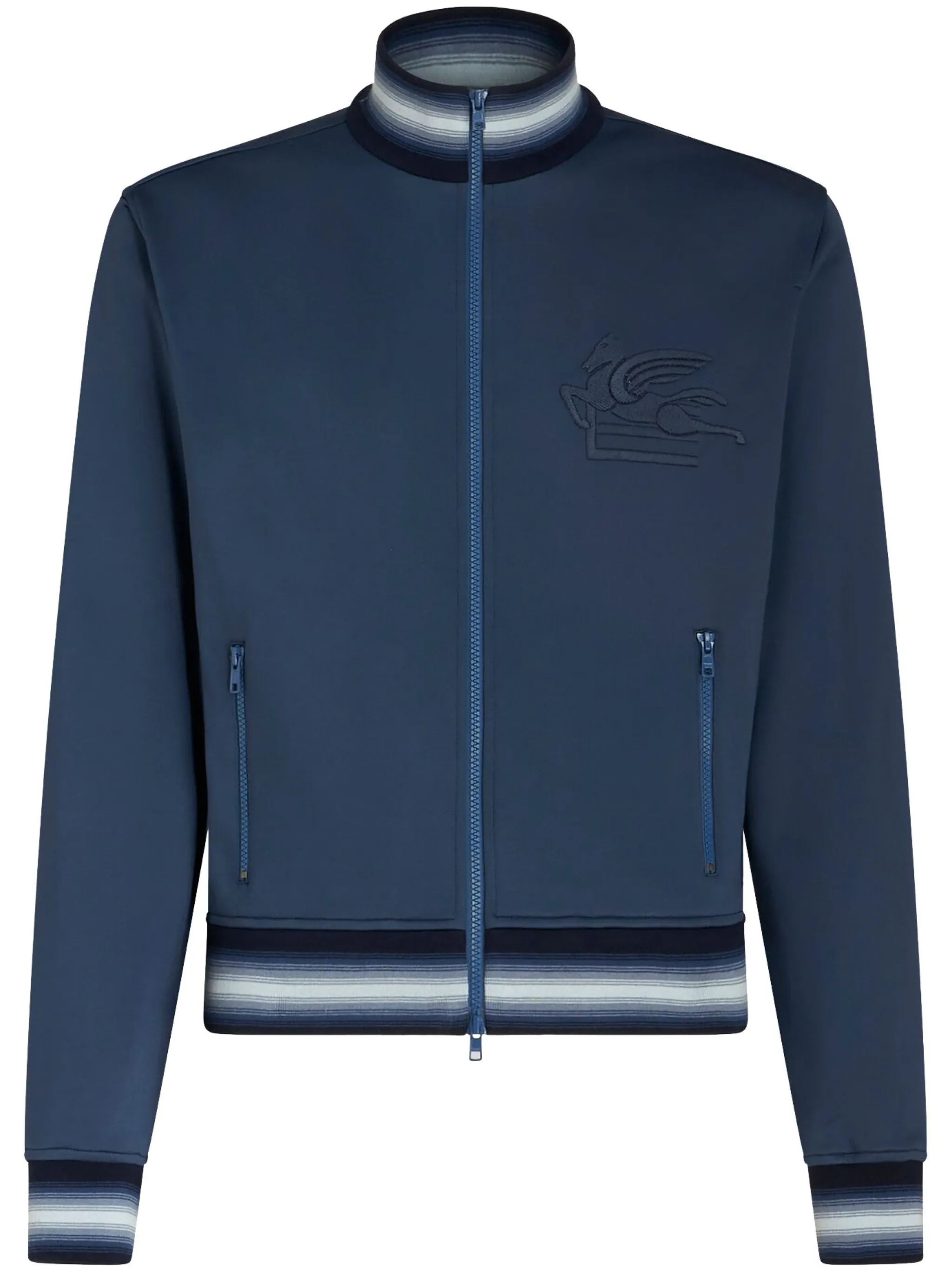 Куртка с вышитым логотипом и полосками Etro, синий
Куртка с вышитым логотипом и полосками Etro, синий