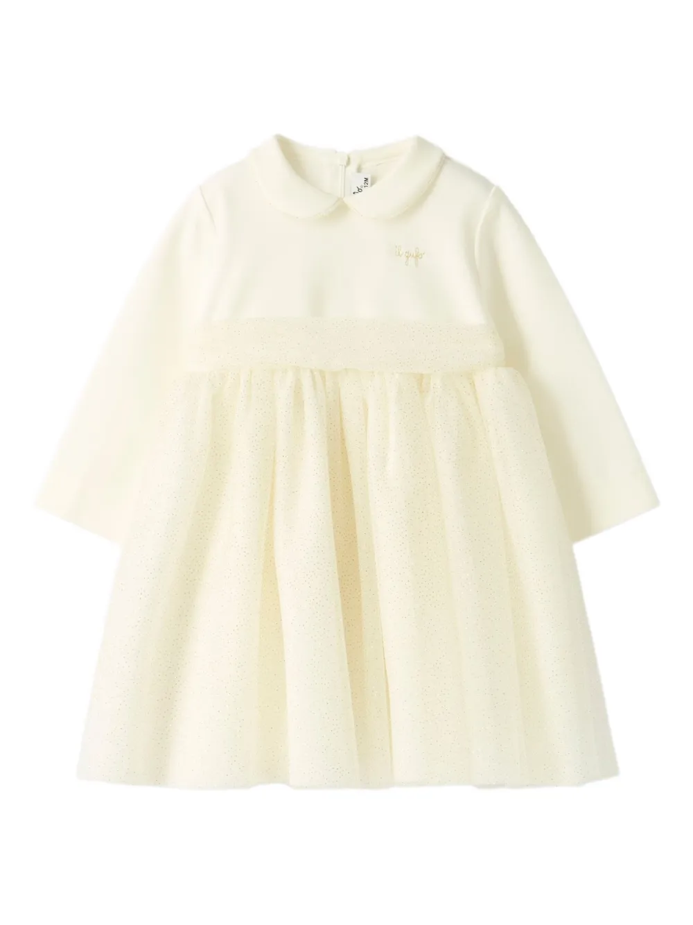 Платье с длинными рукавами Il Gufo, белый
Платье с длинными рукавами Il Gufo, белый