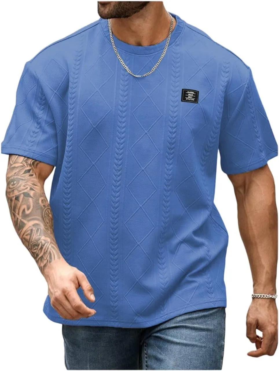 Футболка Wenkomg1 мужская с коротким рукавом и круглым вырезом, Casual, S-2XL
Футболка Wenkomg1 мужская с коротким рукавом и круглым вырезом, Casual, S-2XL