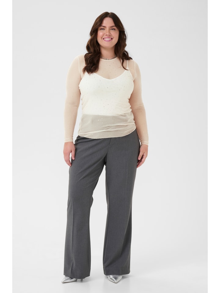 KAFFE curve Футболка KCtina облегающего кроя, цвет Turtledve CC
KAFFE curve Футболка KCtina облегающего кроя, цвет Turtledve CC