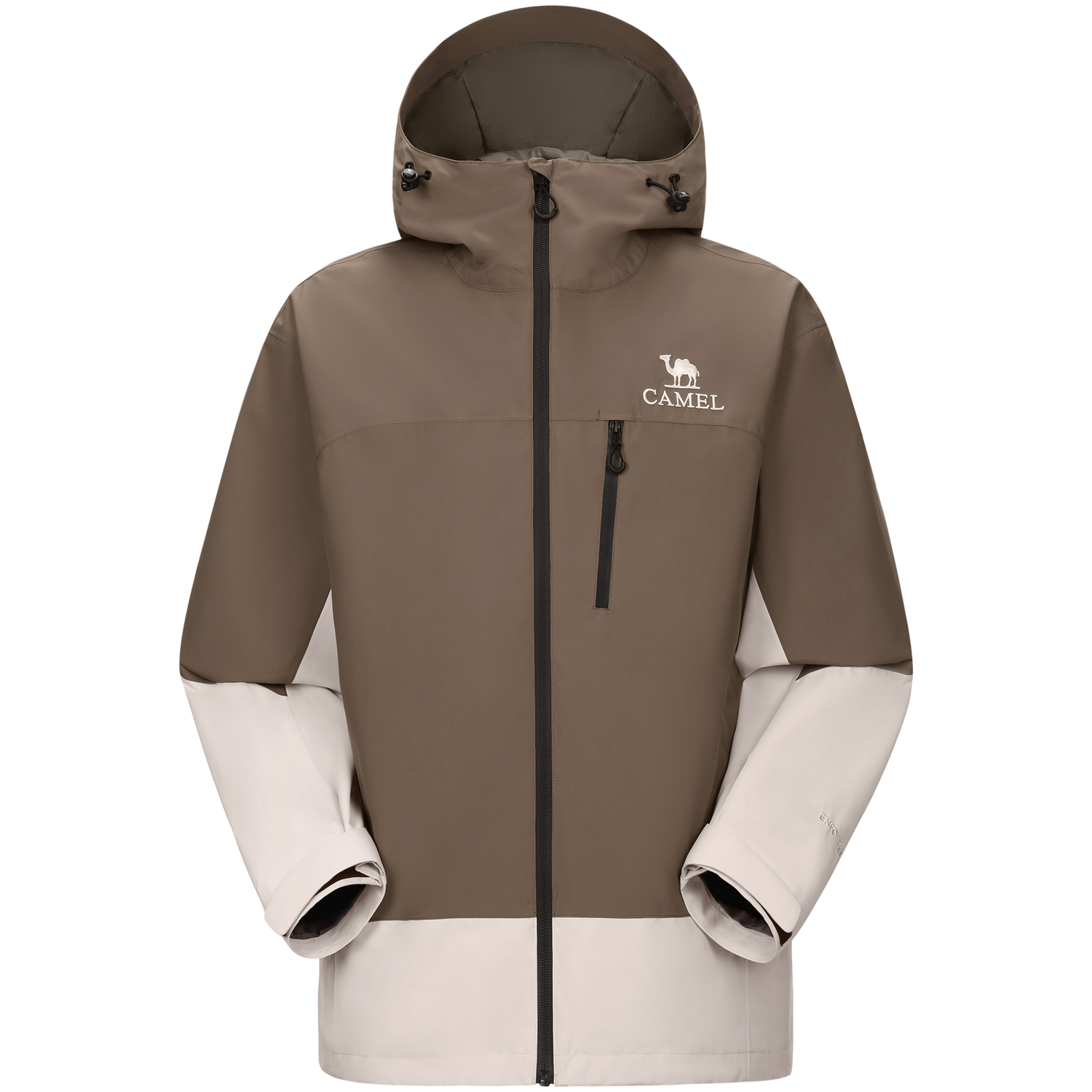 CAMEL Мужская ветровка однослойная непромокаемая, Oak Gray/Buckwheat Brown 
CAMEL Мужская ветровка однослойная непромокаемая, Oak Gray/Buckwheat Brown