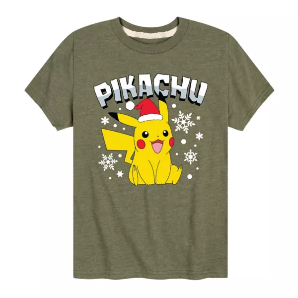 Футболка с рождественским принтом «Покемон Пикачу» для мальчиков 8-20 лет Licensed Character, зеленый
Футболка с рождественским принтом «Покемон Пикачу» для мальчиков 8-20 лет Licensed Character, зеленый