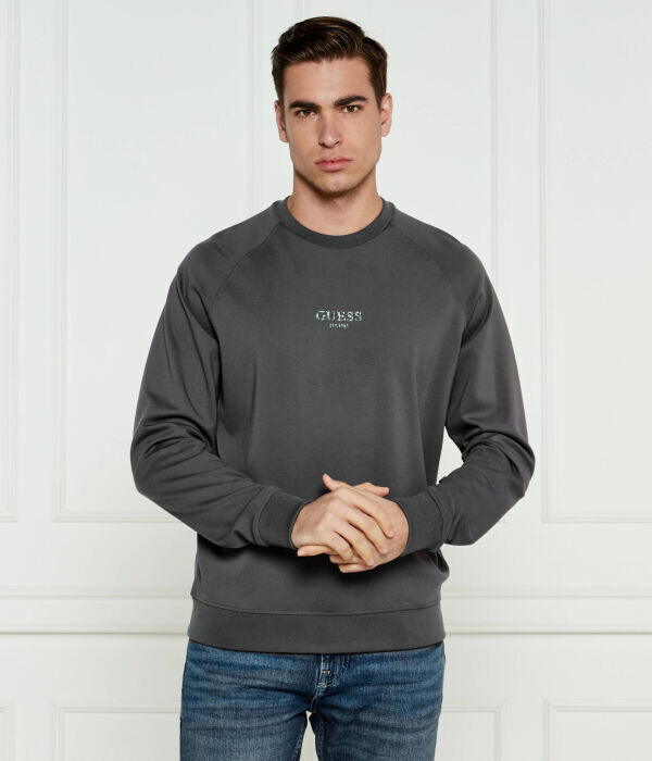 Толстовка мужская Guess Jeans с надписью, серый
Толстовка мужская Guess Jeans с надписью, серый