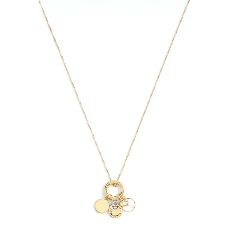 COACH Латунное позолоченное ожерелье Women's Gold
COACH Латунное позолоченное ожерелье Women's Gold