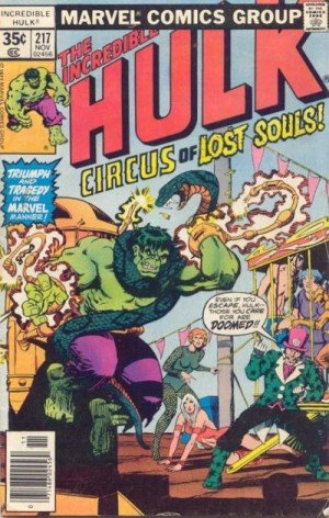 Incredible Hulk #217 "Circus of Crime Appearance" (MARVEL COMICS)
Incredible Hulk #217 "Circus of Crime Appearance" (MARVEL COMICS)