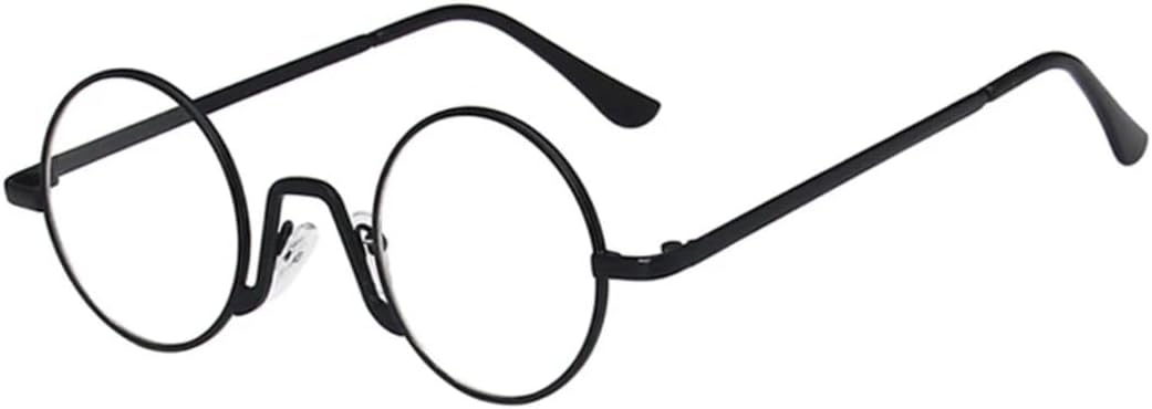 Солнцезащитные очки с защитой UV400 | Маленькая круглая металлическая оправа в стиле панк | Для женщин и мужчин | Для занятий спортом на открытом воздухе и вождения DSVIGF, Black Clear
Солнцезащитные очки с защитой UV400 | Маленькая круглая металлическая оправа в стиле панк | Для женщин и мужчин | Для занятий спортом на открытом воздухе и вождения DSVIGF, Black Clear