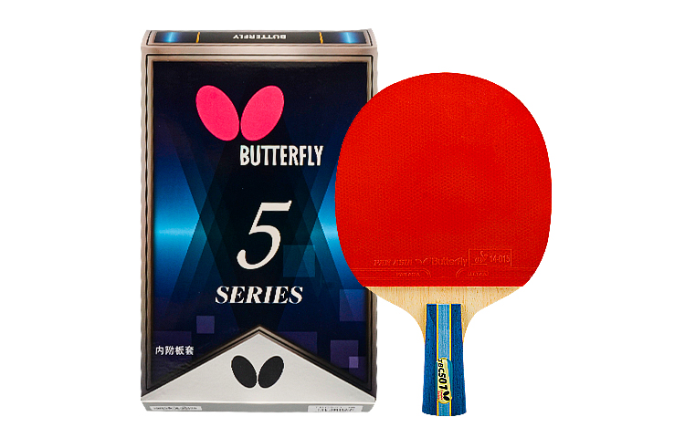 Пять ракеток для настольного тенниса Collection Butterfly
Пять ракеток для настольного тенниса Collection Butterfly