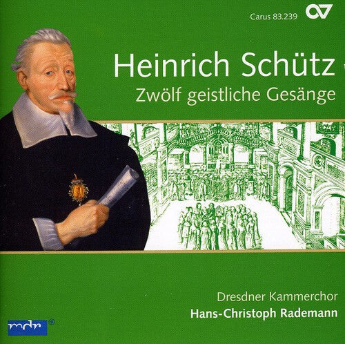 CD диск Schuetz / Dresdner Kammerchor / Rademann: Zwoelf Geistliche Gesaenge
CD диск Schuetz / Dresdner Kammerchor / Rademann: Zwoelf Geistliche Gesaenge
