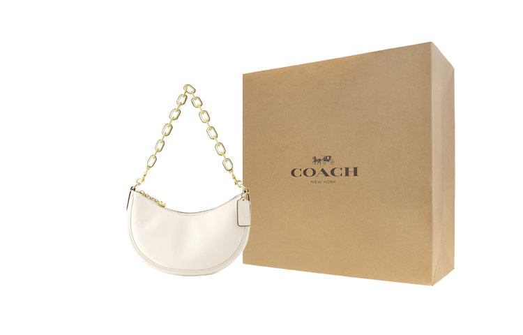 COACH Женская сумка через плечо из телячьей кожи
COACH Женская сумка через плечо из телячьей кожи