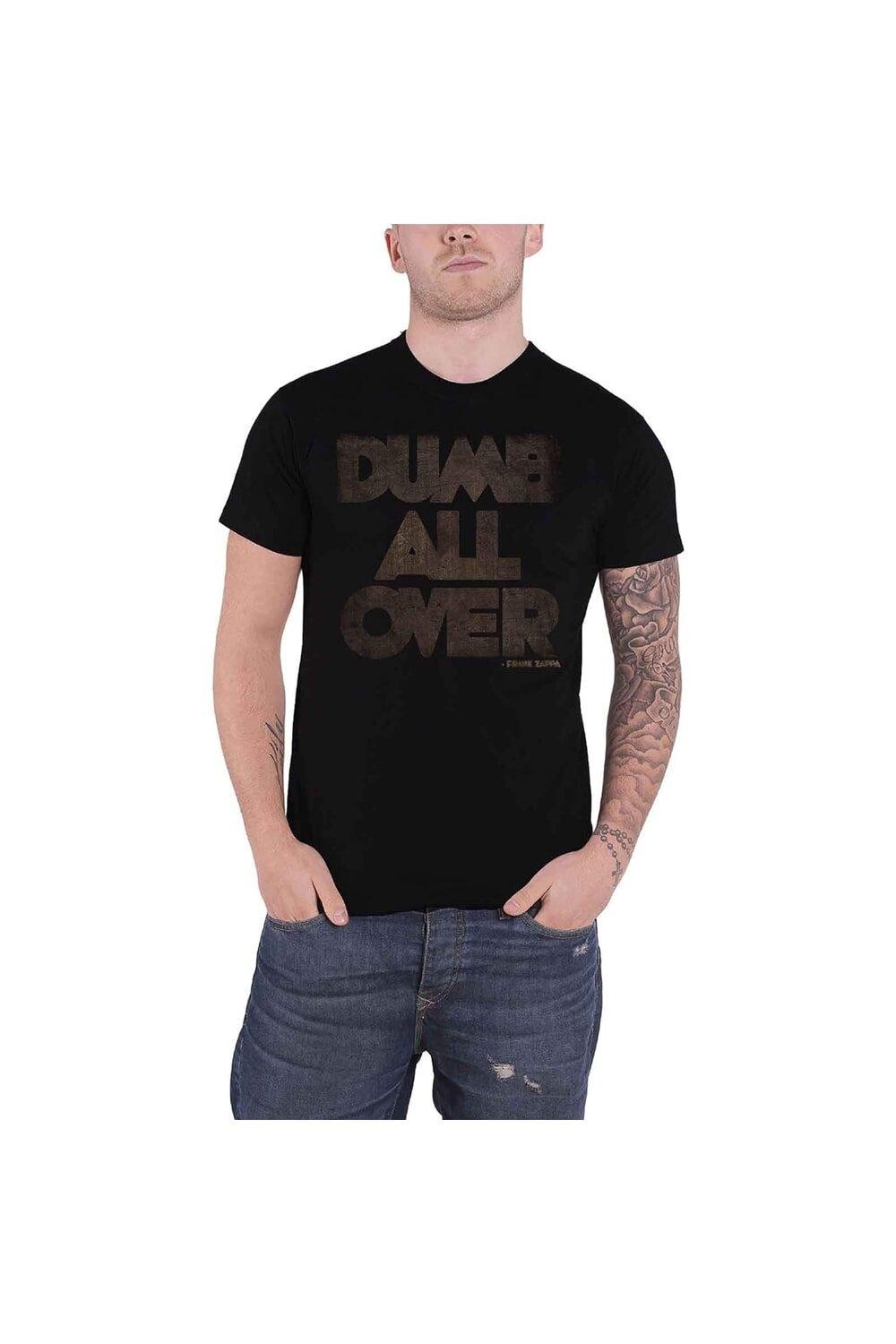 Хлопковая футболка Dumb по всей поверхности Frank Zappa, черный
Хлопковая футболка Dumb по всей поверхности Frank Zappa, черный