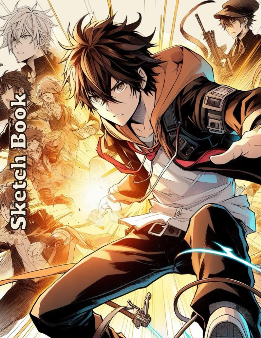 SketchBook: Anime Personal Artist Book for Boys - Durable Soft Cover - 8.5" x 11" 108 Pages (Independently published)
SketchBook: Anime Personal Artist Book for Boys - Durable Soft Cover - 8.5" x 11" 108 Pages (Independently published)
