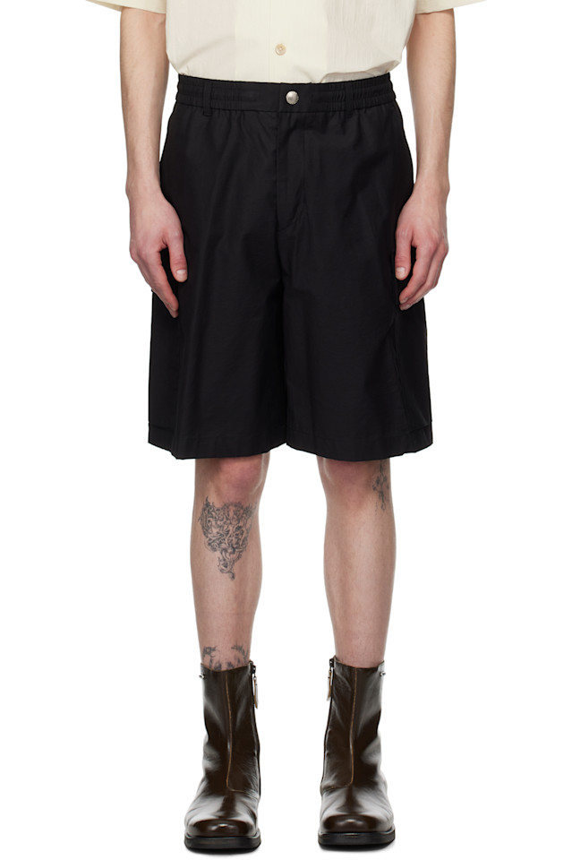 Шорты карго с кулиской Solid Homme, черный
Шорты карго с кулиской Solid Homme, черный