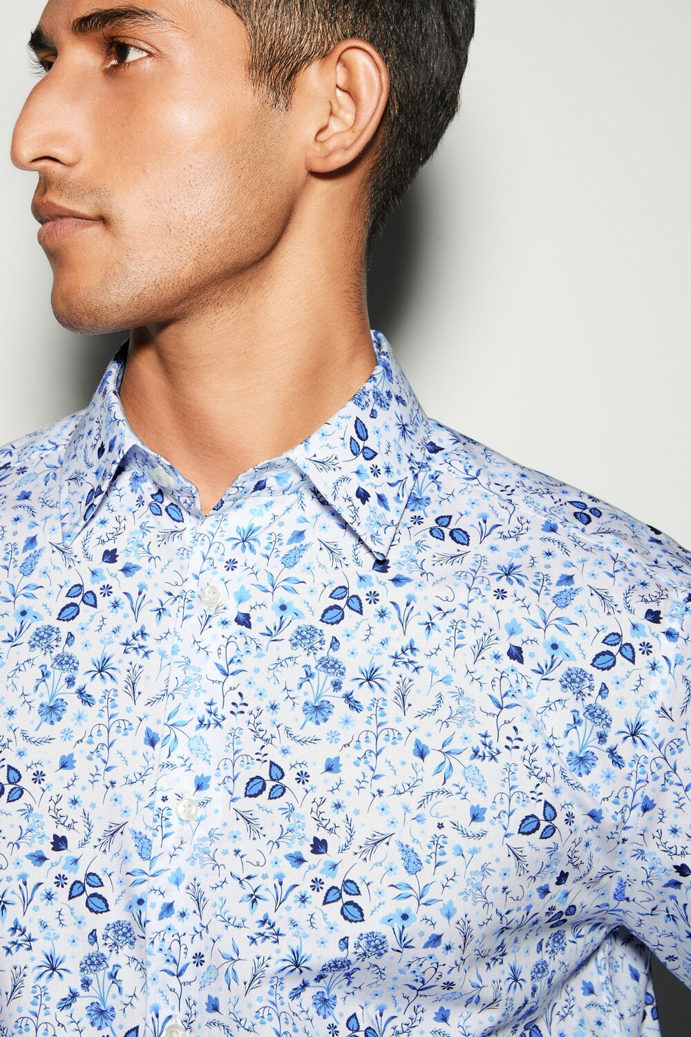 Рубашка классического кроя с принтом, длинными рукавами, одинарными манжетами, из 100% хлопка Next, белый
Рубашка классического кроя с принтом, длинными рукавами, одинарными манжетами, из 100% хлопка Next, белый