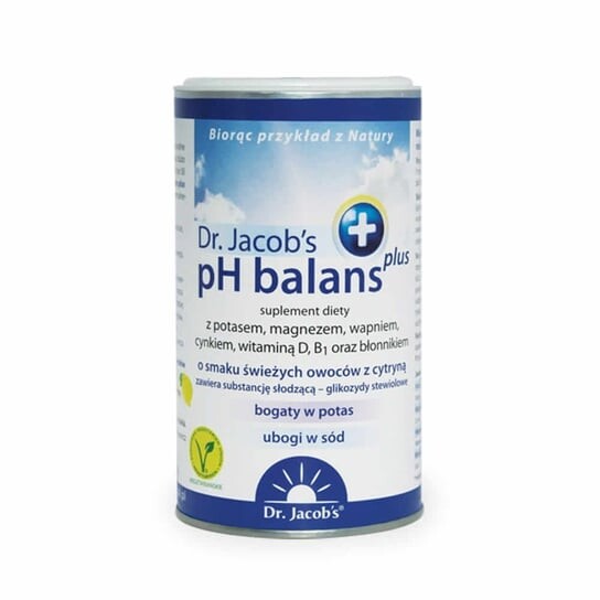 Dr. Jacob's, Щелочной порошок pH Balance PLUS - 300 г
Dr. Jacob's, Щелочной порошок pH Balance PLUS - 300 г