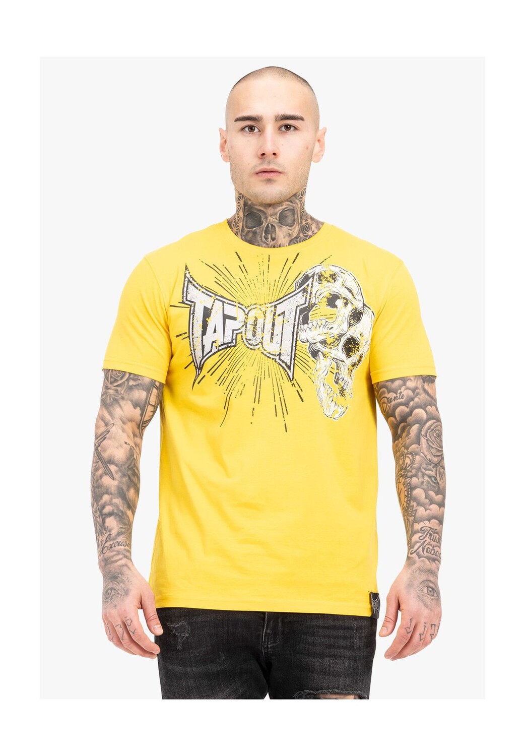 Мужская футболка обычного кроя BLADE TAPOUT, желто-черный
Мужская футболка обычного кроя BLADE TAPOUT, желто-черный