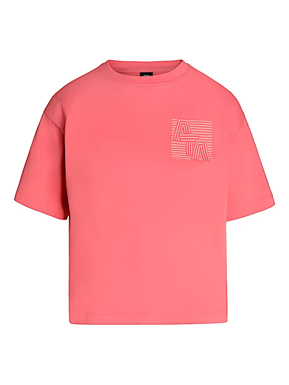 Хлопковая тисненая футболка Alphatauri, розовый
Хлопковая тисненая футболка Alphatauri, розовый