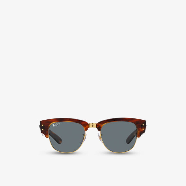 Солнцезащитные очки Mega Clubmaster в квадратной оправе из ацетата Ray-Ban, коричневый
Солнцезащитные очки Mega Clubmaster в квадратной оправе из ацетата Ray-Ban, коричневый