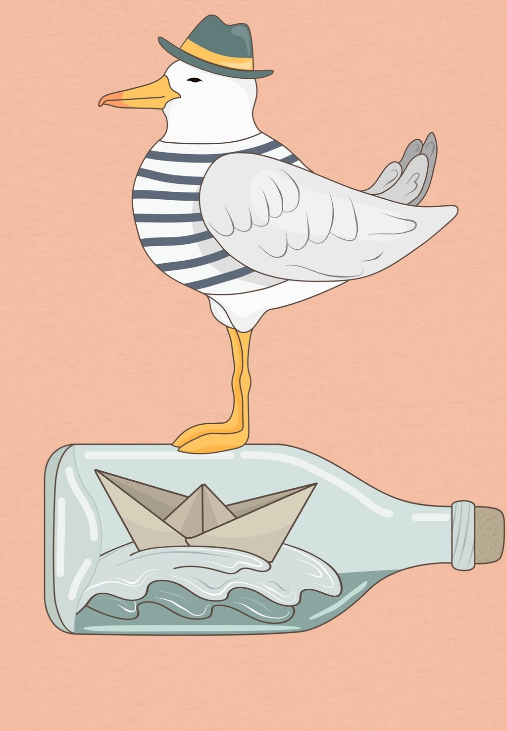 Футболка с принтом MÖWE MIT HUT watapparel, светло-розовый
Футболка с принтом MÖWE MIT HUT watapparel, светло-розовый