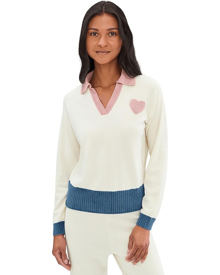Женский худи Barefoot Dreams Cozychic Ultra Lite Color Block Heart Collared Pullover, Cream Multi
Женский худи Barefoot Dreams Cozychic Ultra Lite Color Block Heart Collared Pullover, Cream Multi