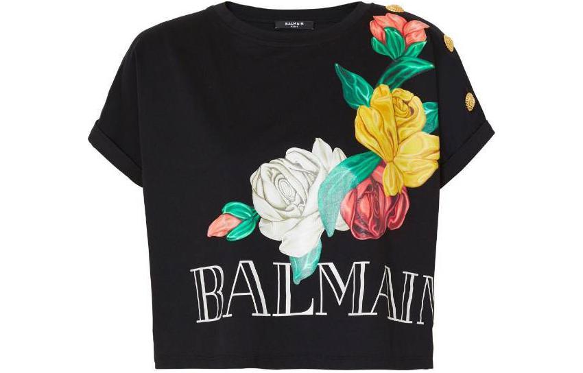 BALMAIN Футболка женская черная, Черный, BALMAIN Футболка женская черная
BALMAIN Футболка женская черная, Черный, BALMAIN Футболка женская черная