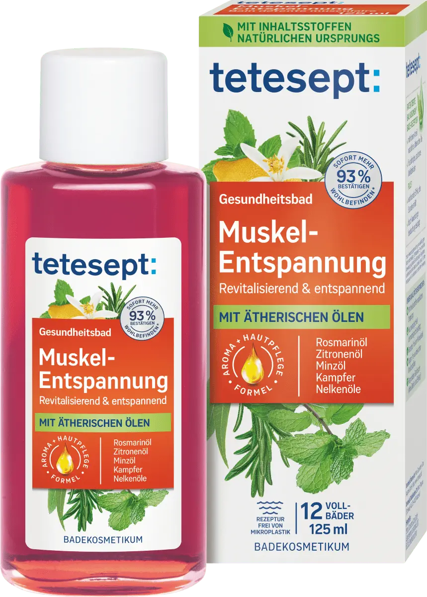 Масло для ванн миорелаксация 125мл tetesept
Масло для ванн миорелаксация 125мл tetesept