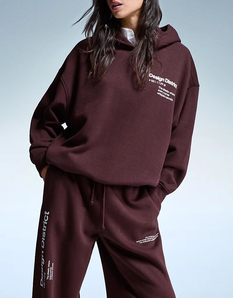 Толстовка Bershka Printed Hoodie бордового цвета
Толстовка Bershka Printed Hoodie бордового цвета