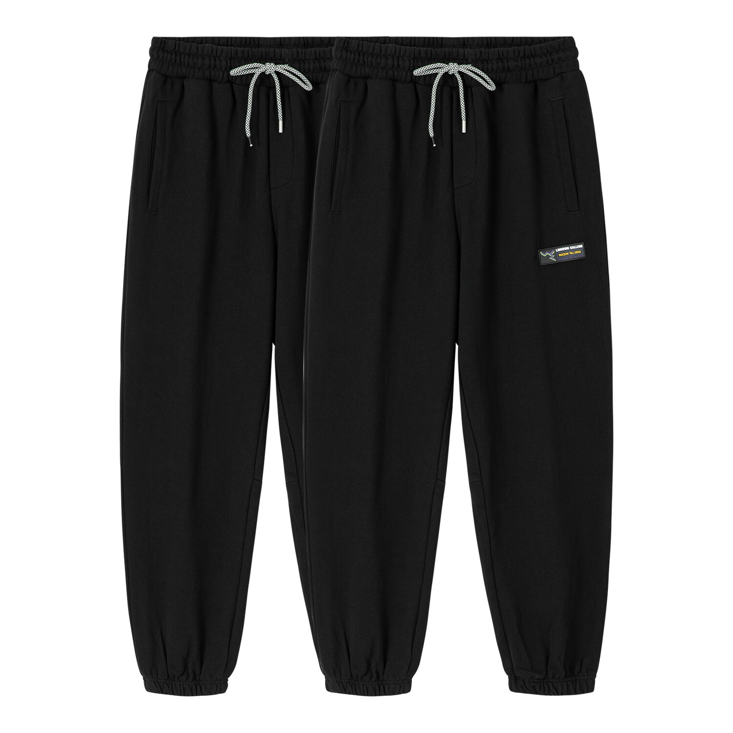 Lilbetter Мужские вязаные спортивные штаны, Черный Обычный Вер. (Набор из 2 шт.)
Lilbetter Мужские вязаные спортивные штаны, Черный Обычный Вер. (Набор из 2 шт.)