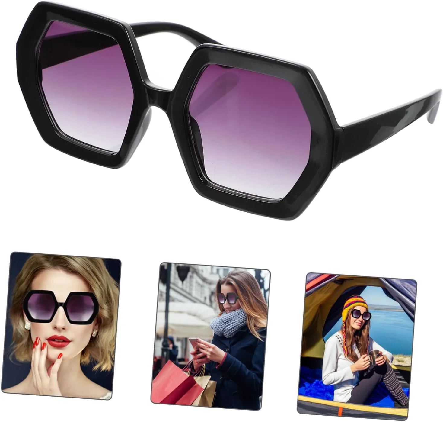 1 пара стильных солнцезащитных очков для женщин, модные очки с оправой и двойными линзами, декоративные защитные очки для создания стильного образа LIOOBO
1 пара стильных солнцезащитных очков для женщин, модные очки с оправой и двойными линзами, декоративные защитные очки для создания стильного образа LIOOBO