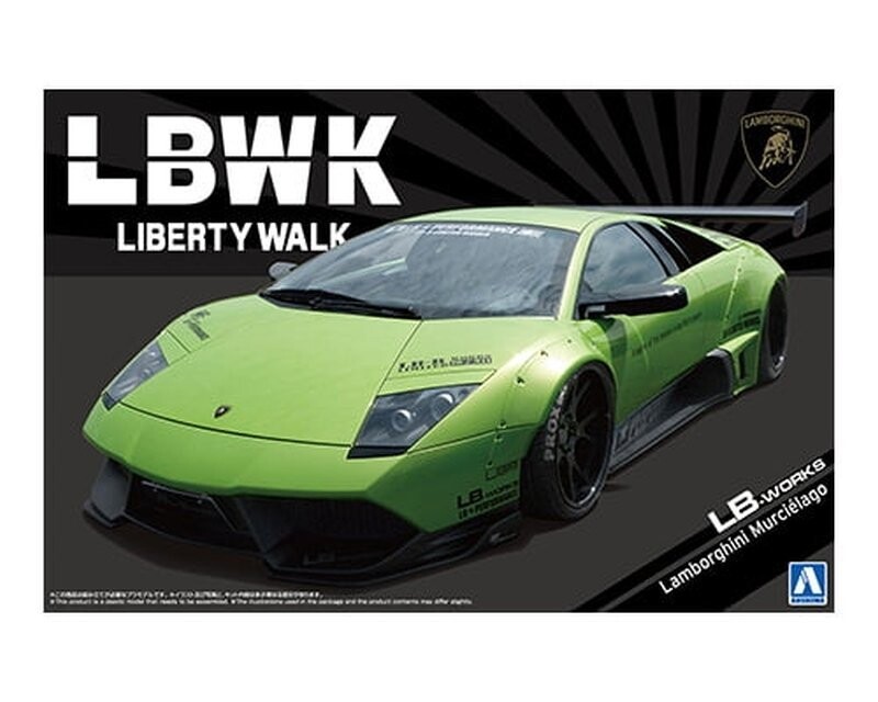Aoshima 05994 1/24 LB-WORKS Lamborghini Murcielago LIMITED 20 Ver.2
Aoshima 05994 1/24 LB-WORKS Lamborghini Murcielago LIMITED 20 Ver.2