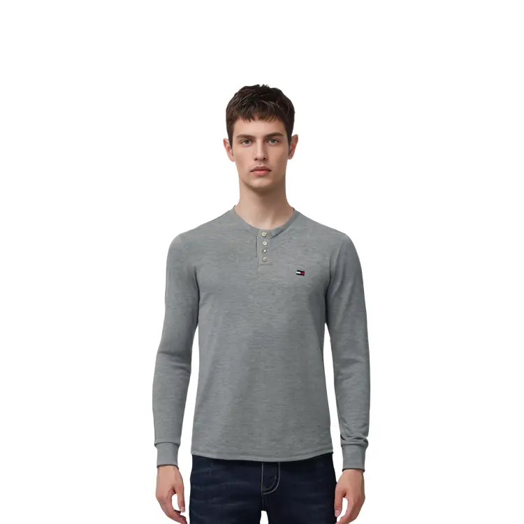 Футболка мужская серая Tommy Hilfiger, серый 
Футболка мужская серая Tommy Hilfiger, серый