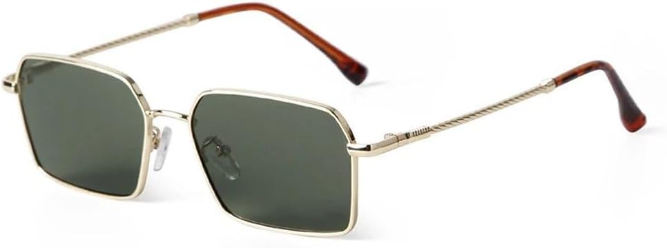 Модные прямоугольные солнцезащитные очки для женщин и мужчин, коричневые с синим оттенком, узкая металлическая оправа, дорожные солнцезащитные очки для мужчин UV400, SUN1300 Generic, C3
Модные прямоугольные солнцезащитные очки для женщин и мужчин, коричневые с синим оттенком, узкая металлическая оправа, дорожные солнцезащитные очки для мужчин UV400, SUN1300 Generic, C3