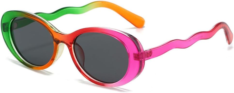 Модные двухцветные женские овальные солнцезащитные очки UV400, ретро-очки с градиентными линзами UV400, мужские солнцезащитные очки в стиле панк HVTVTLA, Green Purple Gray
Модные двухцветные женские овальные солнцезащитные очки UV400, ретро-очки с градиентными линзами UV400, мужские солнцезащитные очки в стиле панк HVTVTLA, Green Purple Gray