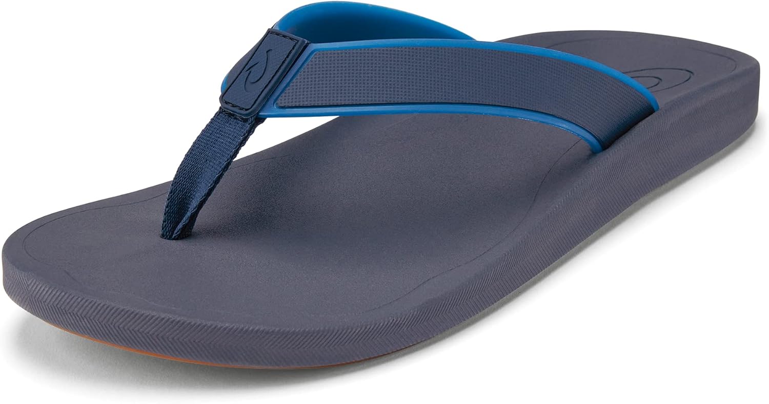 Мужские пляжные сандалии OLUKAI Koko'o, быстросохнущие шлепанцы, водоотталкивающие и легкие, с композитной литой стелькой и ультракомфортной посадкой, Moonlit Ocean/Moonlit Ocean
Мужские пляжные сандалии OLUKAI Koko'o, быстросохнущие шлепанцы, водоотталкивающие и легкие, с композитной литой стелькой и ультракомфортной посадкой, Moonlit Ocean/Moonlit Ocean