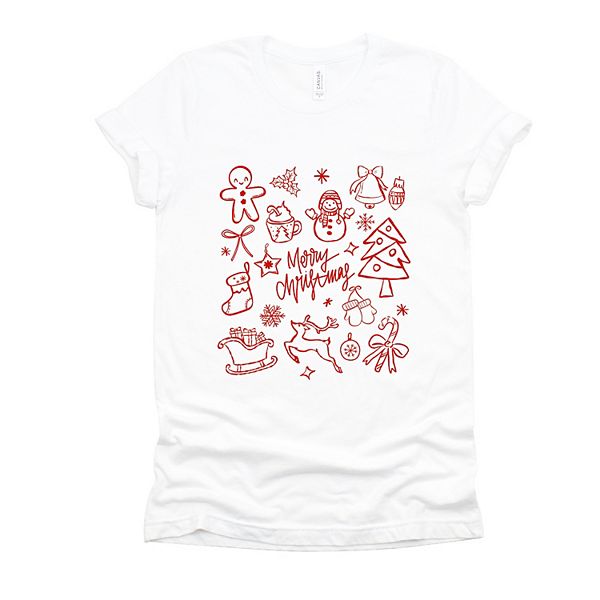 Футболка с коротким рукавом Merry Christmas Sketched Icons Simply Sage Market, White, Белый, Футболка с коротким рукавом Merry Christmas Sketched Icons Simply Sage Market, White
Футболка с коротким рукавом Merry Christmas Sketched Icons Simply Sage Market, White, Белый, Футболка с коротким рукавом Merry Christmas Sketched Icons Simply Sage Market, White