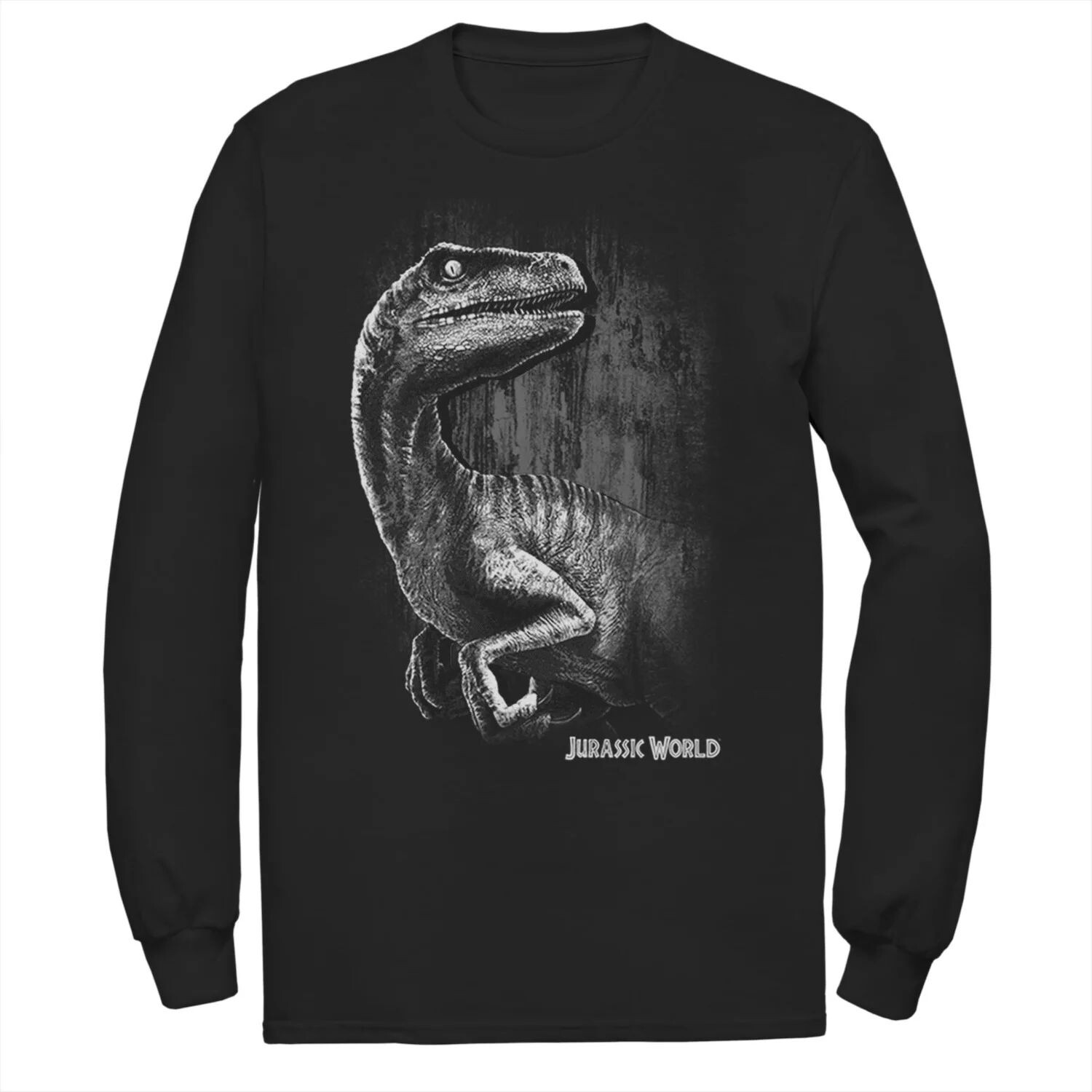 Мужская футболка Jurassic World Raptor Grunge Portrait с длинными рукавами и рисунком Licensed Character
Мужская футболка Jurassic World Raptor Grunge Portrait с длинными рукавами и рисунком Licensed Character