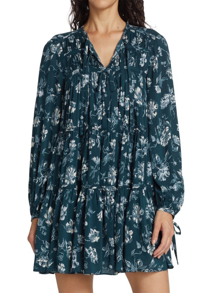 Многоярусное мини-платье Francine Cinq À Sept, синий
Многоярусное мини-платье Francine Cinq À Sept, синий