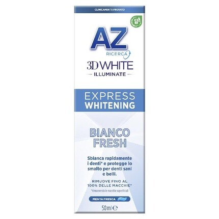 AZ 3D Белая зубная паста 50мл Bianco Fresh
AZ 3D Белая зубная паста 50мл Bianco Fresh