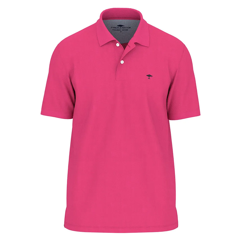 Поло с коротким рукавом Fynch Hatton 15131700, розовый 
Поло с коротким рукавом Fynch Hatton 15131700, розовый