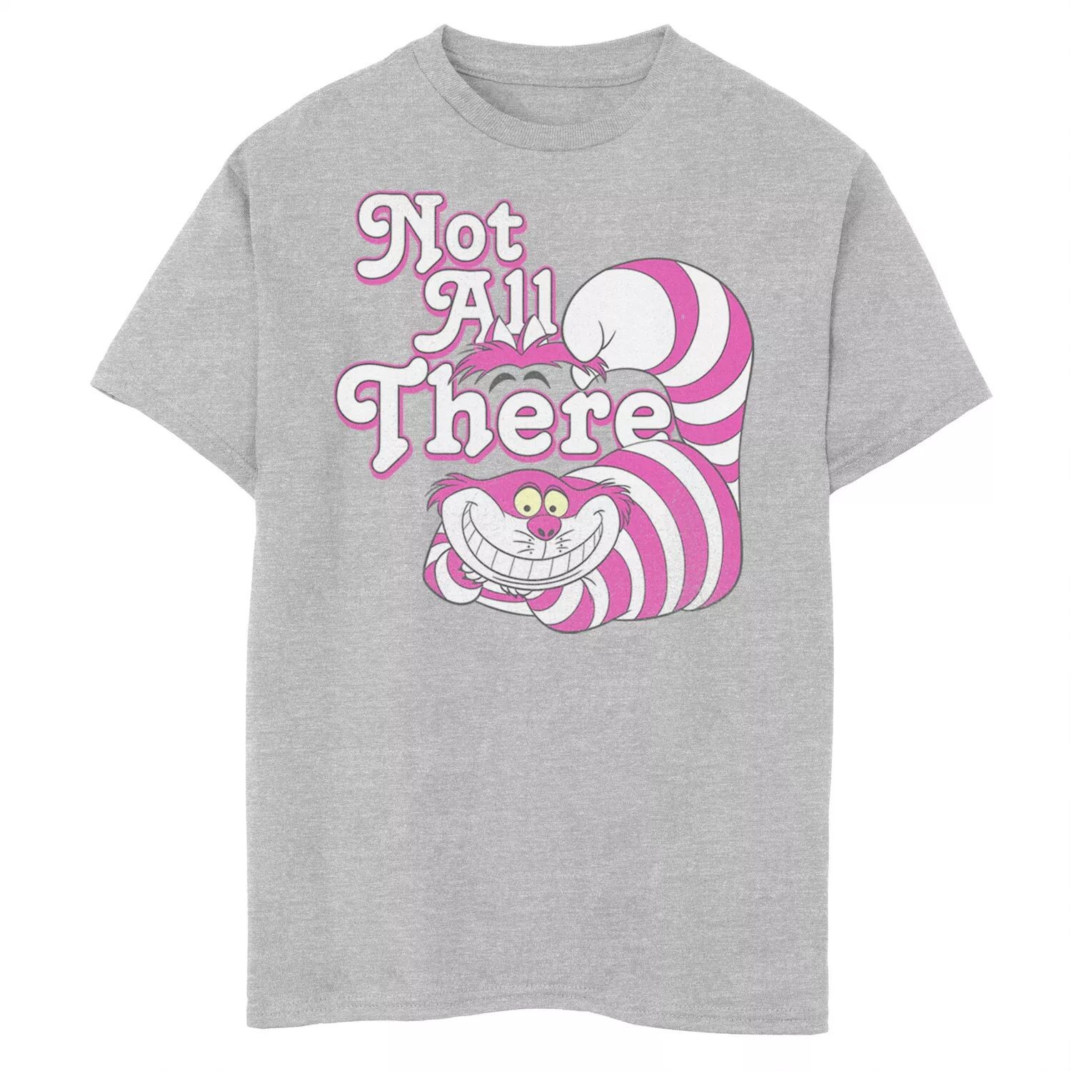 Футболка с рисунком «Чеширский кот не все там» для мальчиков 8–20 лет, Disney's «Алиса в стране чудес» Disney 
Футболка с рисунком «Чеширский кот не все там» для мальчиков 8–20 лет, Disney's «Алиса в стране чудес» Disney