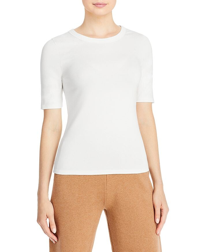 Топ с круглым вырезом BOSS Efita, белый
Топ с круглым вырезом BOSS Efita, белый