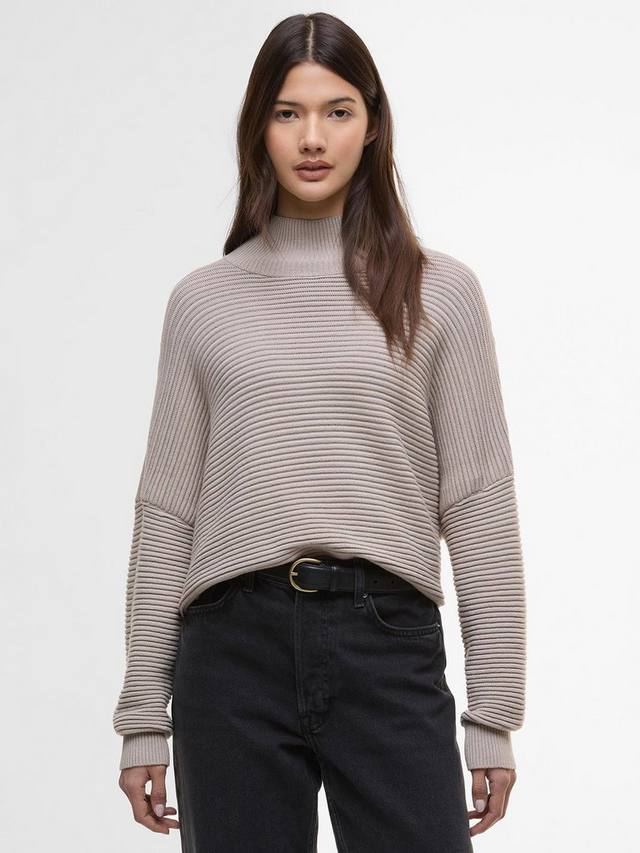 International Kaia хлопковый вязаный свитер с воротником-воронкой Barbour
International Kaia хлопковый вязаный свитер с воротником-воронкой Barbour