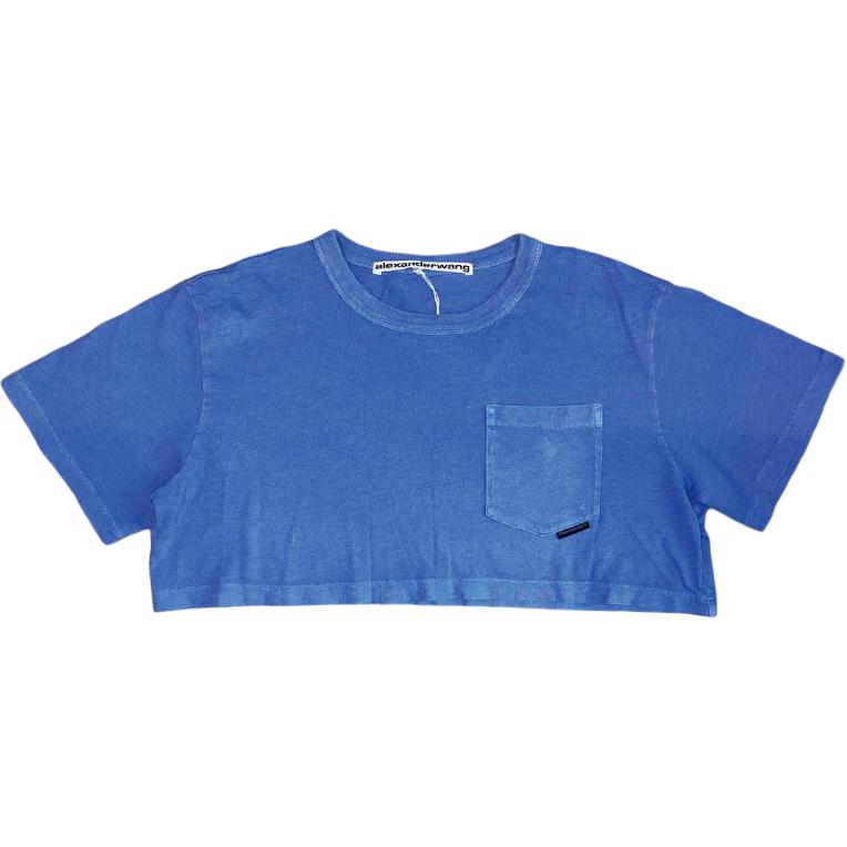 Обычная футболка женская Alexander Wang, синий
Обычная футболка женская Alexander Wang, синий