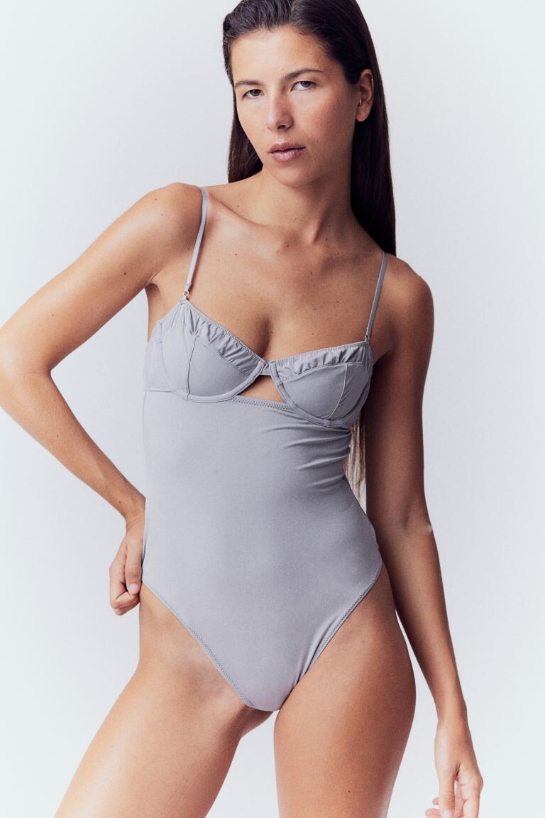 Корпус из микрофибры без подкладки H&M, серый
Корпус из микрофибры без подкладки H&M, серый