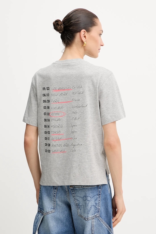 Хлопковая футболка Guess, серый
Хлопковая футболка Guess, серый