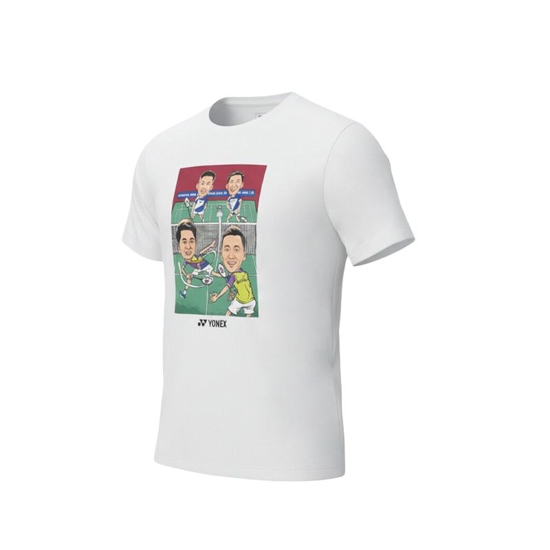 Футболка для бадминтона Unisex Crew Neck Moderate YONEX, белый
Футболка для бадминтона Unisex Crew Neck Moderate YONEX, белый