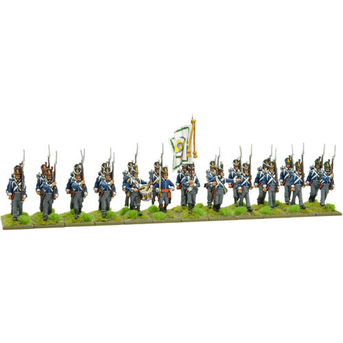 Миниатюра Warlord Games Black Powder Napoleonic Wars: Belgian Line Infantry
Миниатюра Warlord Games Black Powder Napoleonic Wars: Belgian Line Infantry