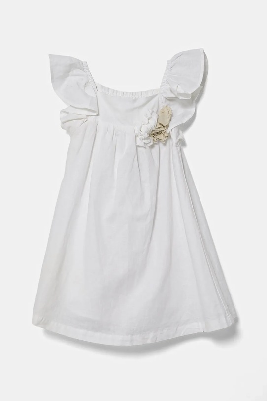 Льняное детское платье United Colors Of Benetton, белый
Льняное детское платье United Colors Of Benetton, белый