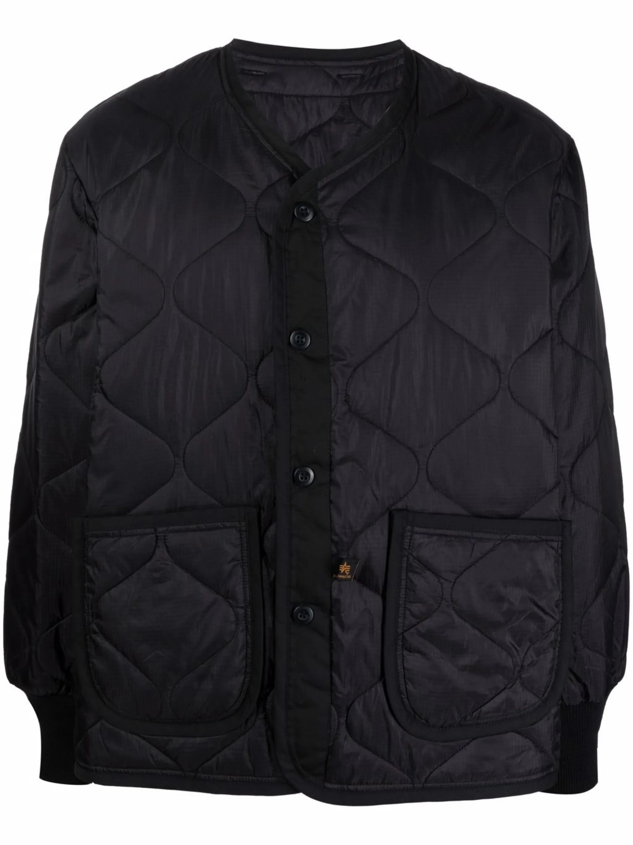 Стеганая куртка Alpha Industries, черный
Стеганая куртка Alpha Industries, черный