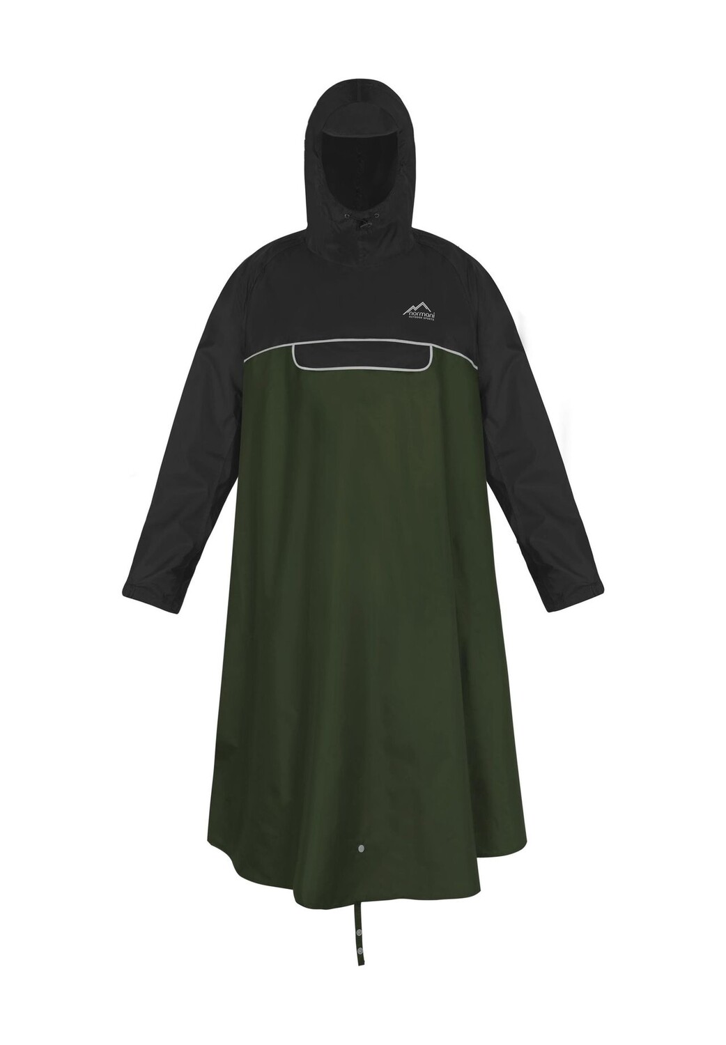 Дождевик Кибдо Normani, цвет Schwarz/oliv 
Дождевик Кибдо Normani, цвет Schwarz/oliv